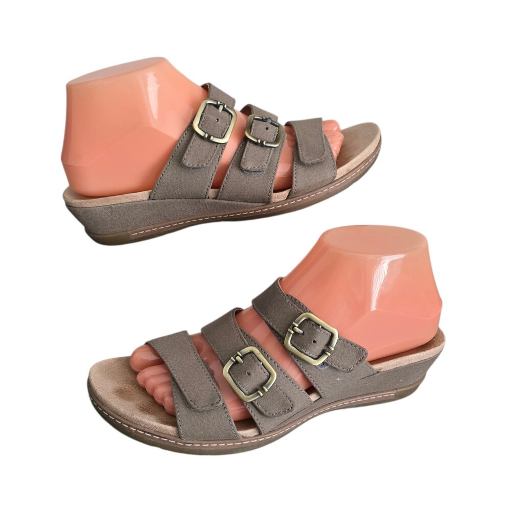 Dansko Allyson Sandals Womens US Size 7.5 - 8  EU 38 Leather Adjustable Shoes